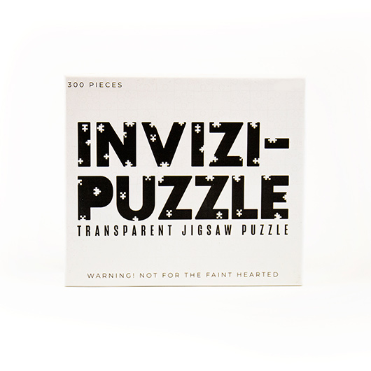 Gift Republic Invizi-Puzzle – The Invisible Jigsaw That Will Test Your Skills