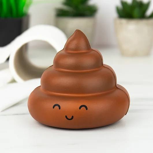 gift republic Stress Poop – Squishy Stress Relief Toy