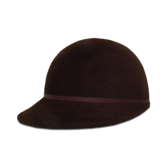 gigi burris millinery Ana Cap | Chocolate