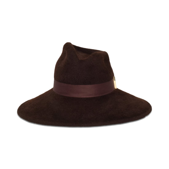 gigi burris millinery Drake | Chocolate