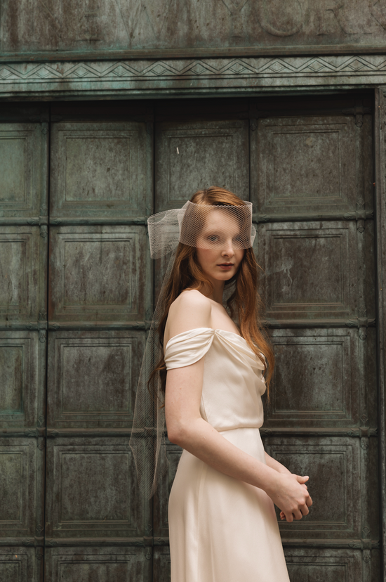 Gigi Burris Millinery Grace Wrap Around Veil
