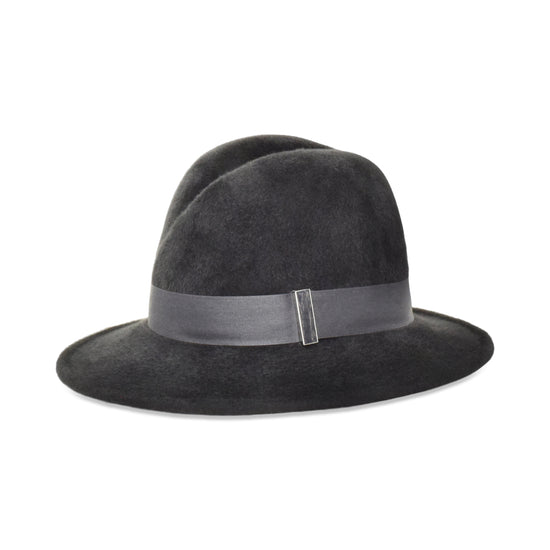 Gigi Burris Millinery Nell Fedora | Anthracite