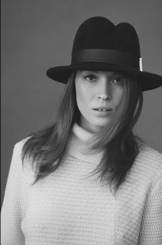 Gigi Burris Millinery Nell Fedora | Anthracite