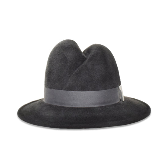gigi burris millinery Nell Fedora | Anthracite