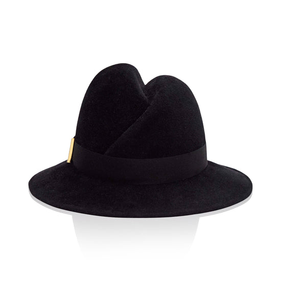 gigi burris millinery Nell Fedora | Black