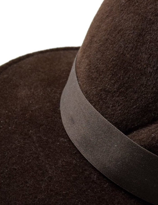 Gigi Burris Millinery Nell Fedora | Chocolate