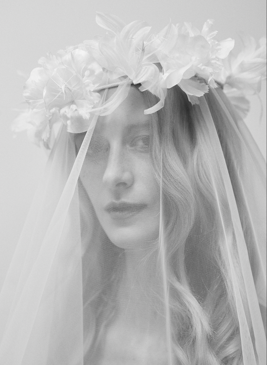 Gigi Burris Millinery Organza Flower Crown