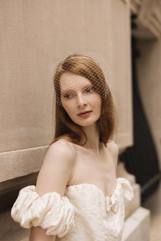 Gigi Burris Millinery Rachel Veiling