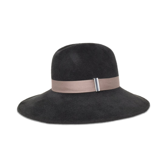 Gigi Burris Millinery Requiem Fedora | Anthracite