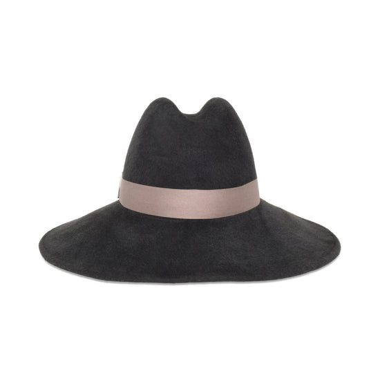 Gigi Burris Millinery Requiem Fedora | Anthracite