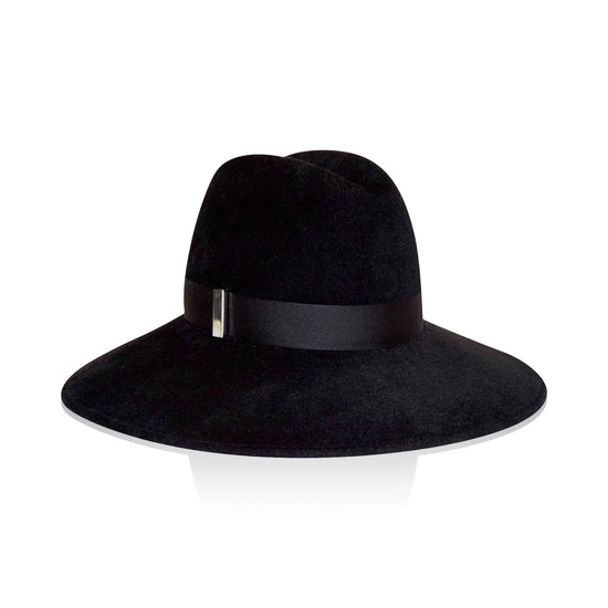 Gigi Burris Millinery Requiem Fedora | Black