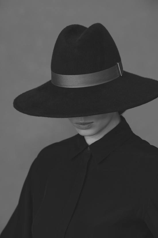 Gigi Burris Millinery Requiem Fedora | Black