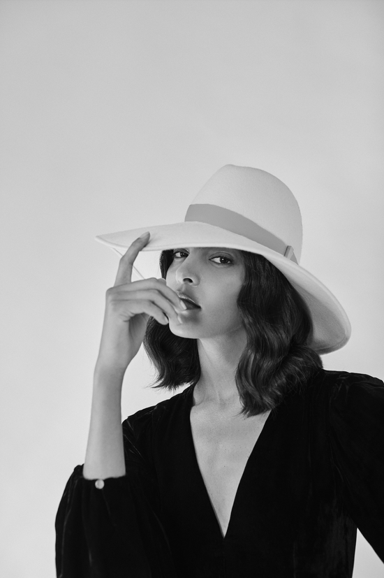 Gigi Burris Millinery Requiem Fedora | Dusty Rose