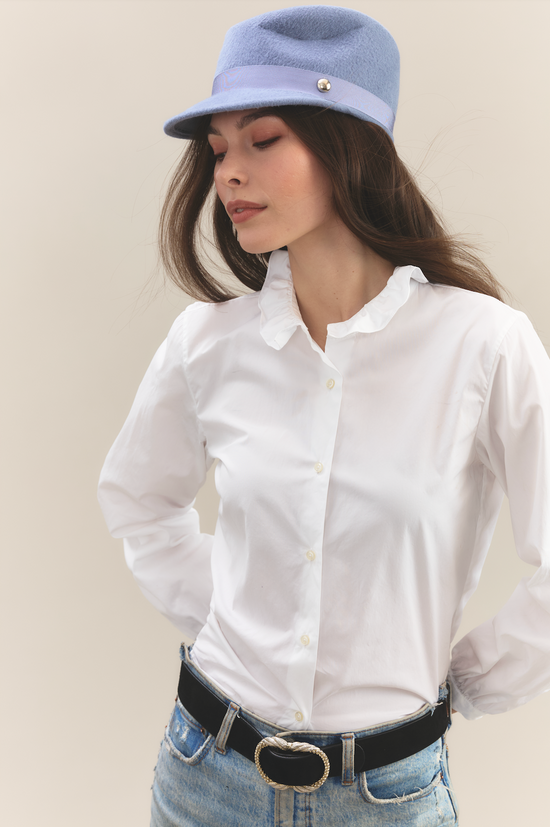 Gigi Burris Millinery Samira | Denim