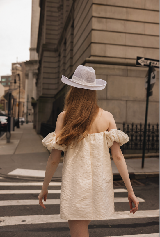 Gigi Burris Millinery Sinamay Lace Belle