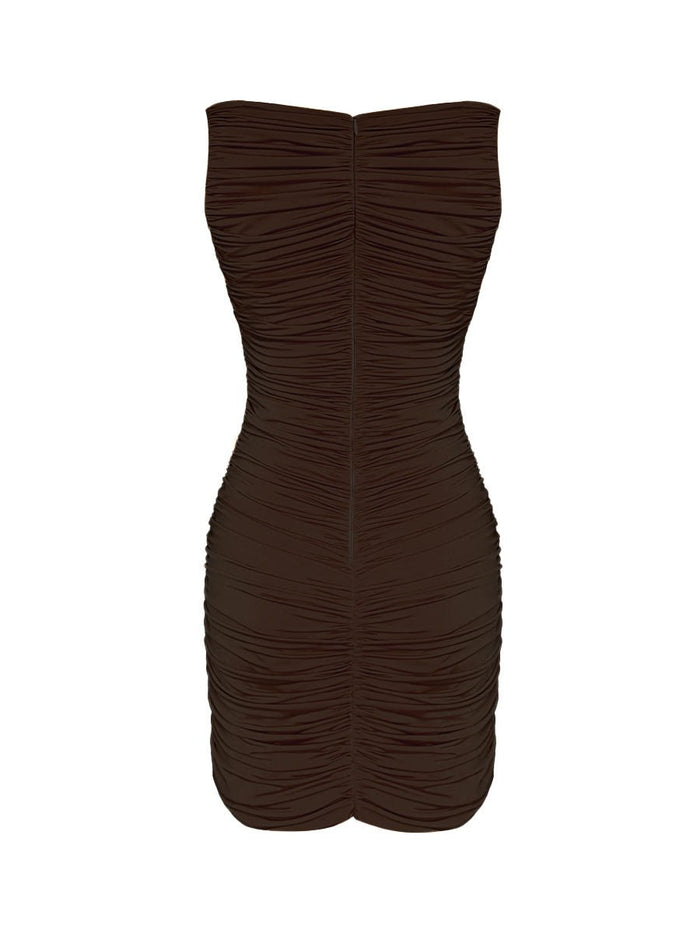 Gigii's Alora Dress - Brown