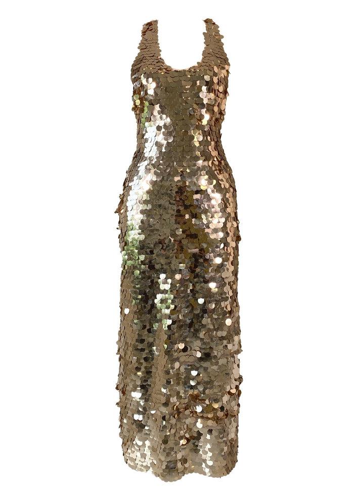 Gigii's Aura Dress - Gold