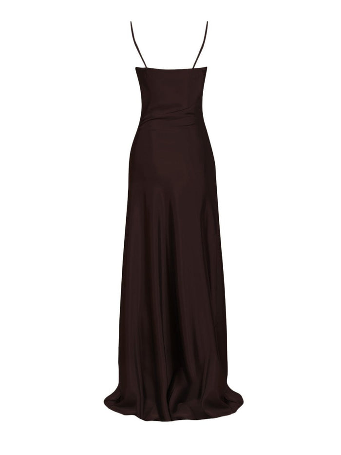 Gigii's Aure Dress - Chocolate Brown