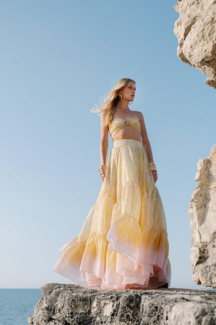 Gigii's Aurora Gialla Bandeu Skirt