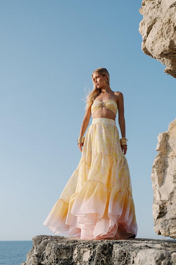 gigii's Aurora Gialla Bandeu Skirt