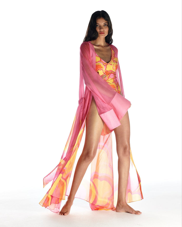Gigii's Bitsy Beach Kimono