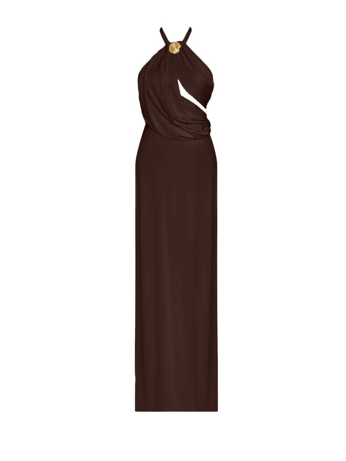 gigii's Blanca Dress - Brown
