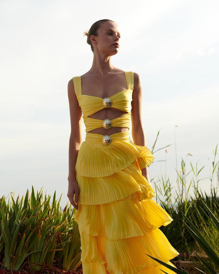 Gigii's Devin Dress - Yellow