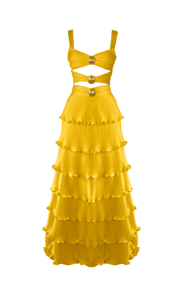 Gigii's Devin Dress - Yellow