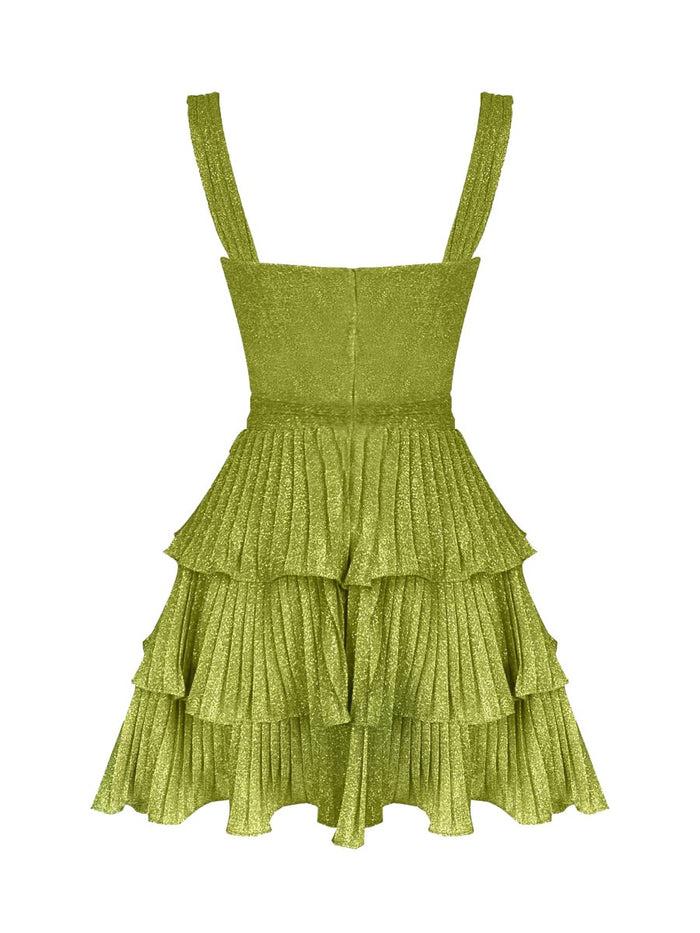 Gigii's Devin Short Mermaid - Olive Green