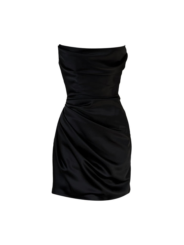 gigii's Doutzen Mini Dress - Black