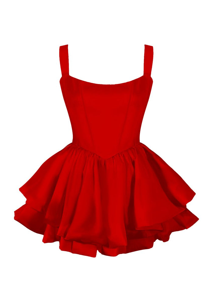 Gigii's Este Dress - Red