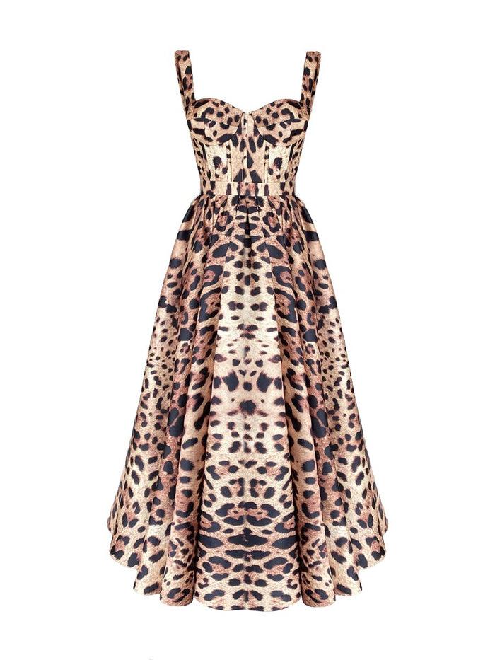 Gigii's Hermia Dress - Leopard
