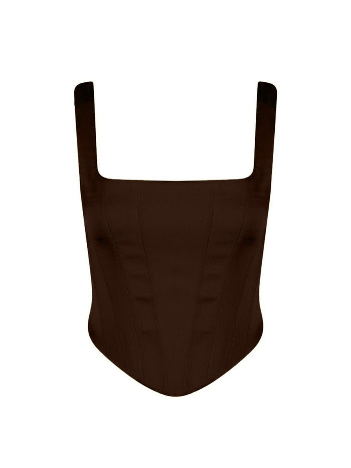 gigii's Isadora Bustier - Brown