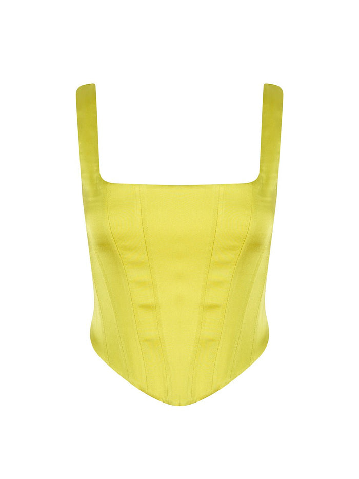 gigii's Isadora Bustier - Yellow