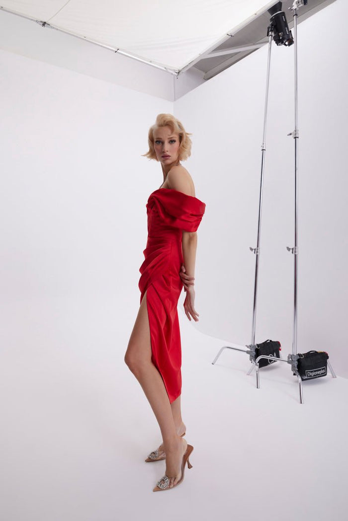 Gigii's Laura Dress - Red