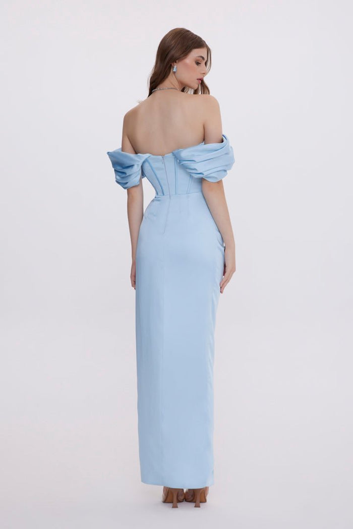 Gigii's Laura Long Dress - Blue