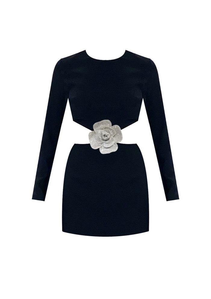 Gigii's Marcella Rose Dress - Black