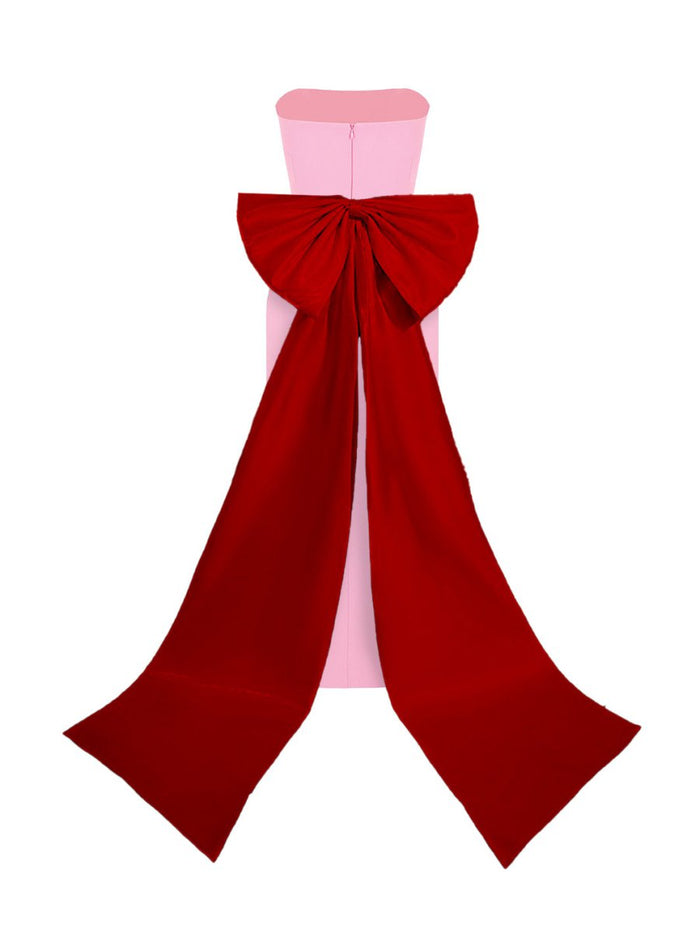 Gigii's Margot Dress - Pink Red