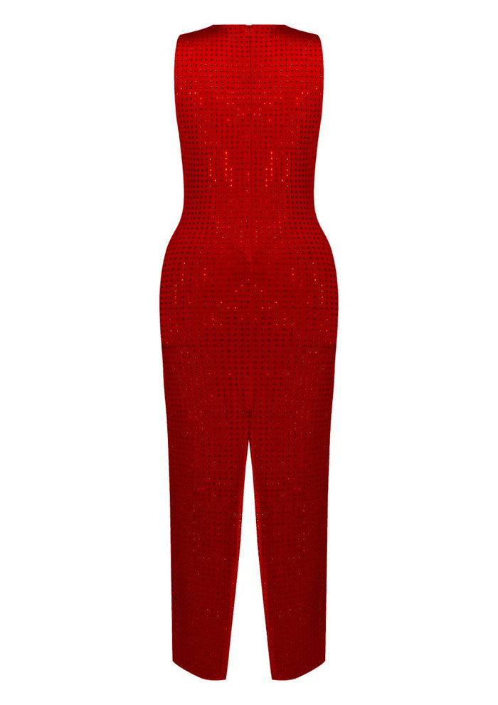 Gigii's Noa Maxi Dress - Red