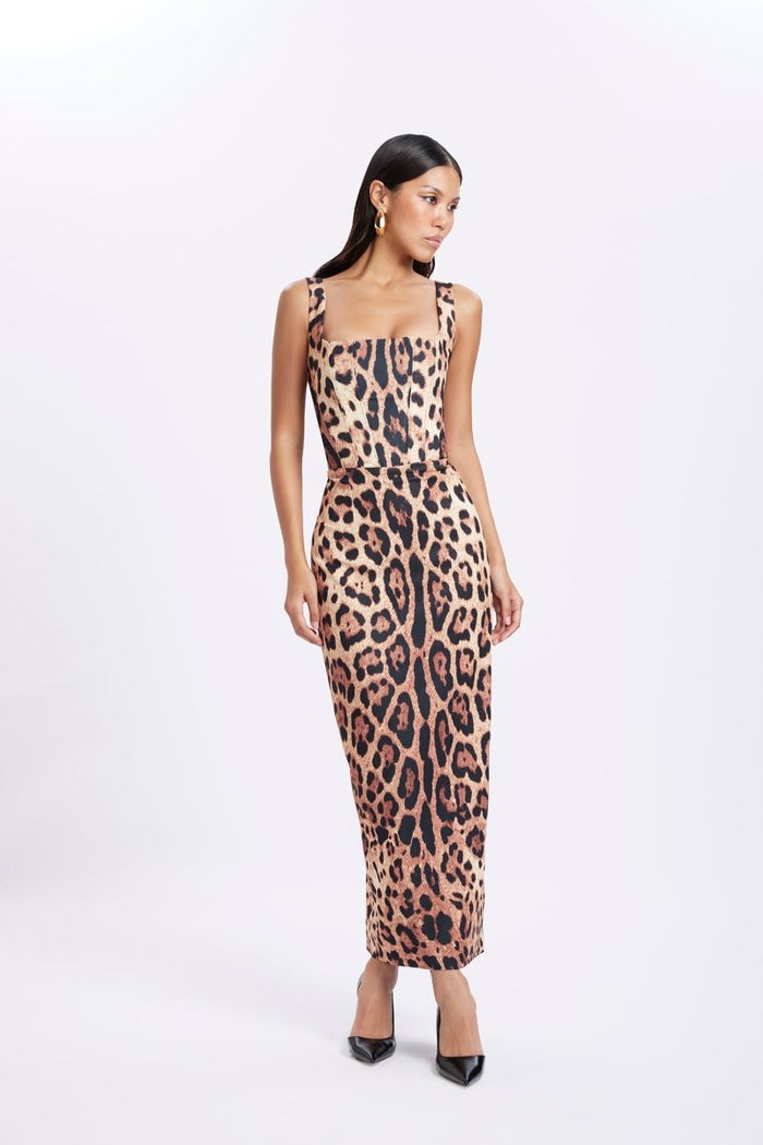 gigii's Pamella Dress - Leopard
