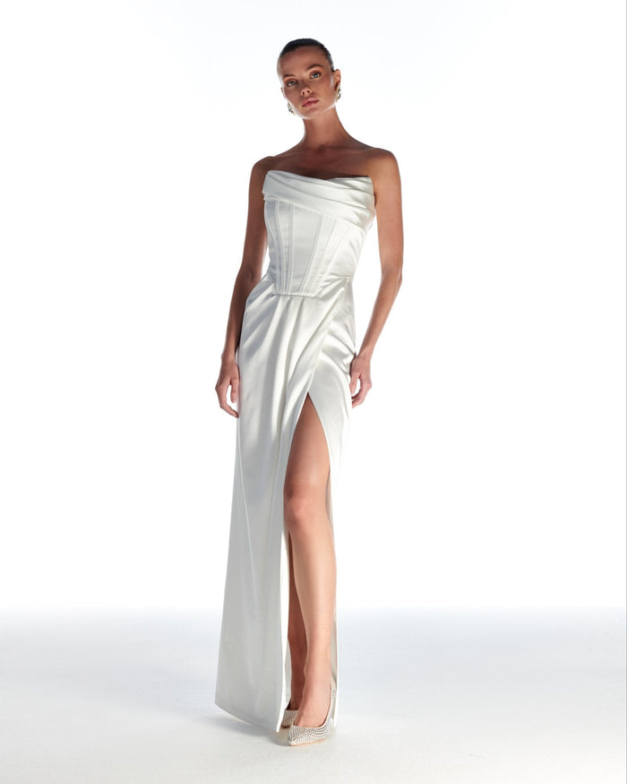 Gigii's Pearl Dress - White