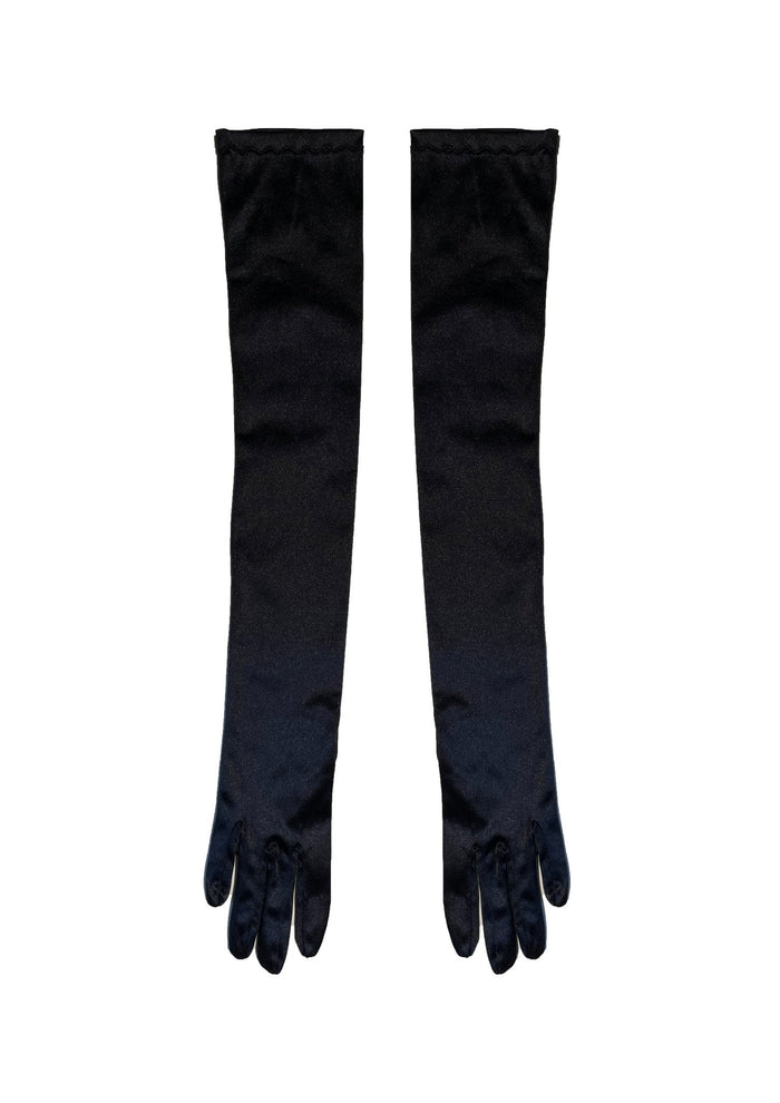 gigii's Satin Glove - Black