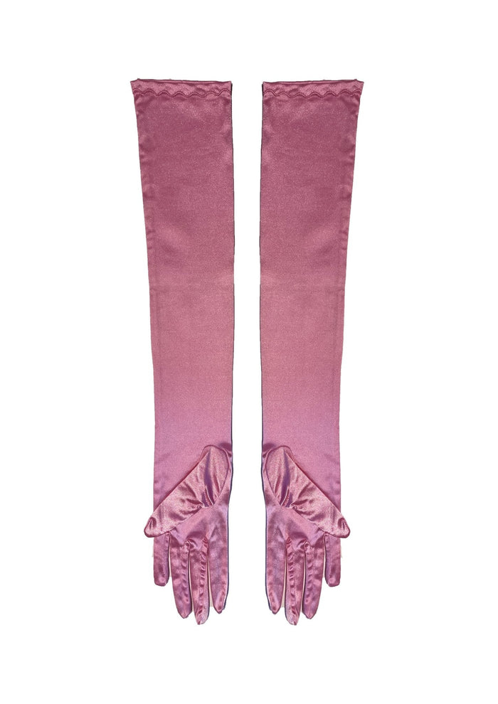 Gigii's Satin Glove - Pink