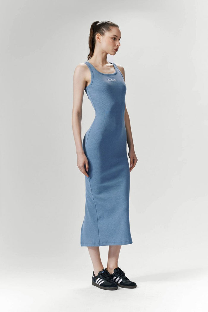 gigii's Soho Midi Dress - Blue