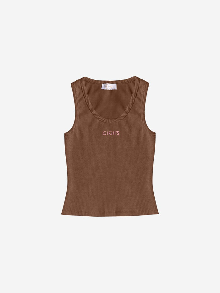 gigii's Soho Tank Top - Brown