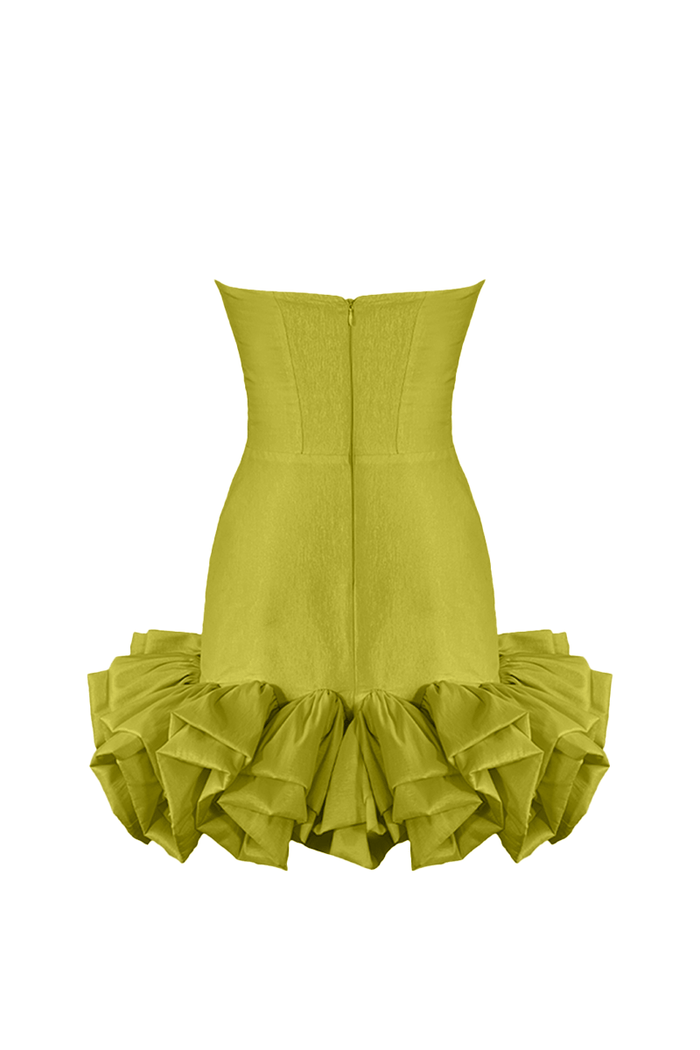 Gigii's Swan Dress - Olivegreen