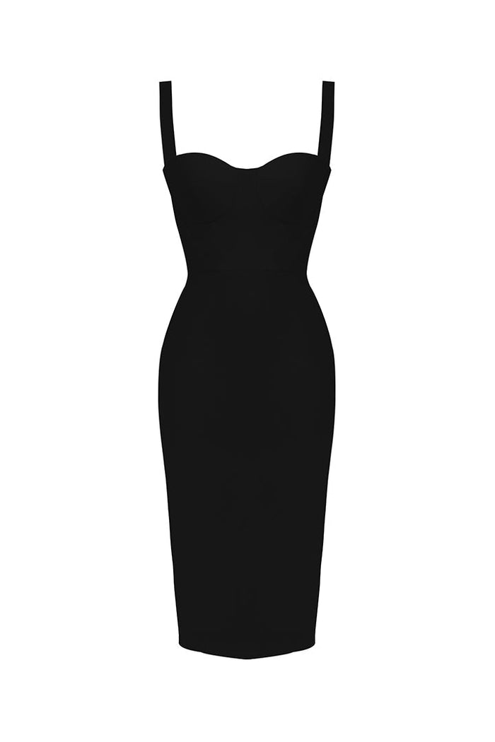 Gigii's Tessa Crep Dress - Black