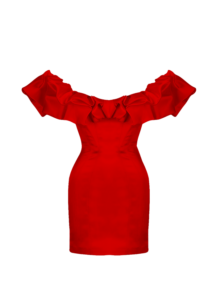 Gigii's Vienna Dress - Red