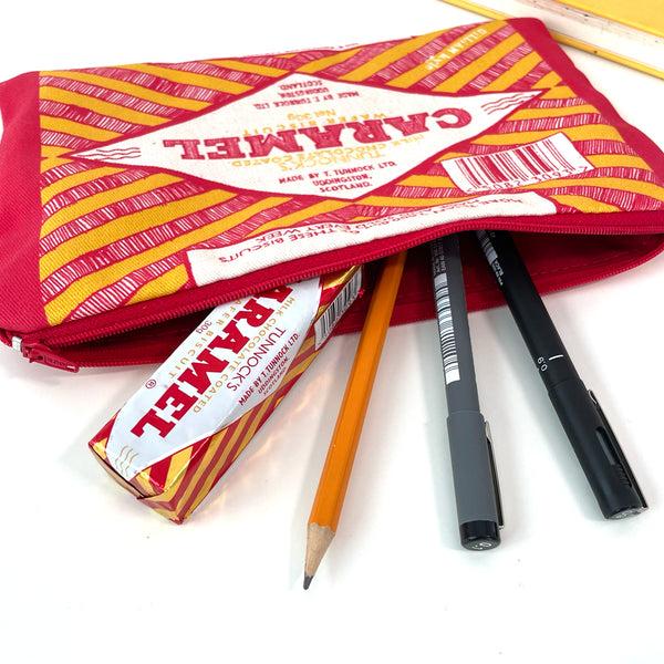 Gillian Kyle Caramel Wafer Wrapper Accessories Pouch