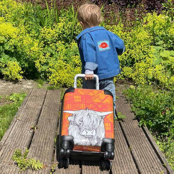 Gillian Kyle Embroidered Mother's Pride Baby Denim Jacket